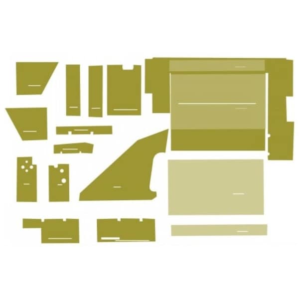Aftermarket Cab Kit without Headliner Fits International 3088 3288 3488 3688 5088 5288 C88W - main